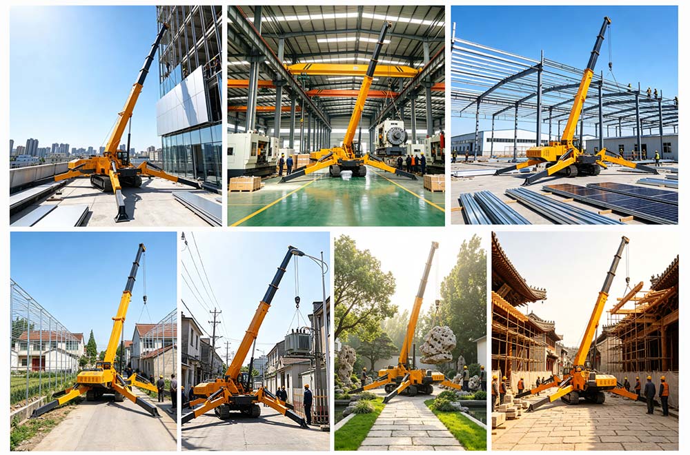 spider crane price